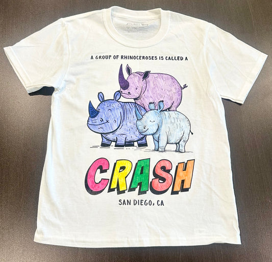Crash of Rhinoceroses Tee