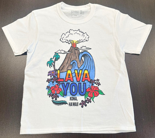 Lava You Coloring Tee