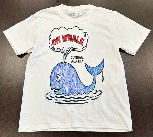Oh Whale Coloring Tee