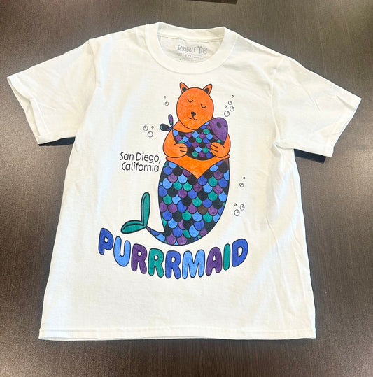 Purrrmaid Tee