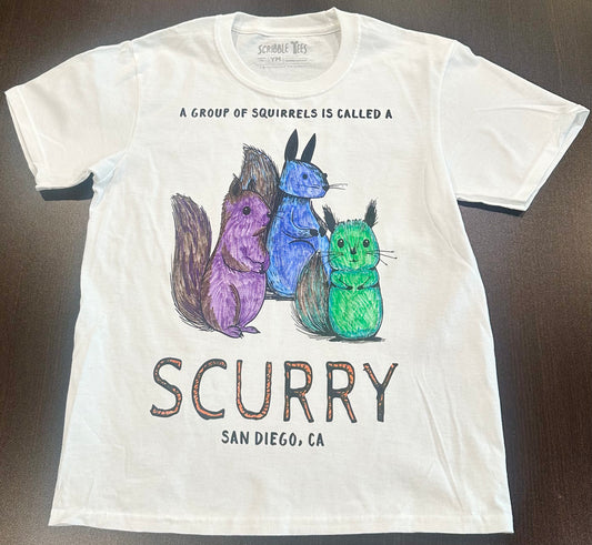 Scurry of Squirrels Tee