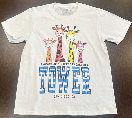 Tower of Giraffes Tee