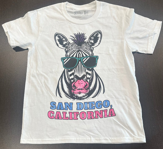Zebra Shades Tee