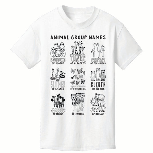 Animal Groups Tee