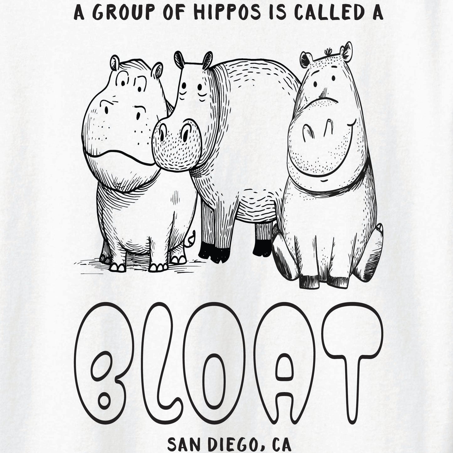 Bloat of Hippos Tee