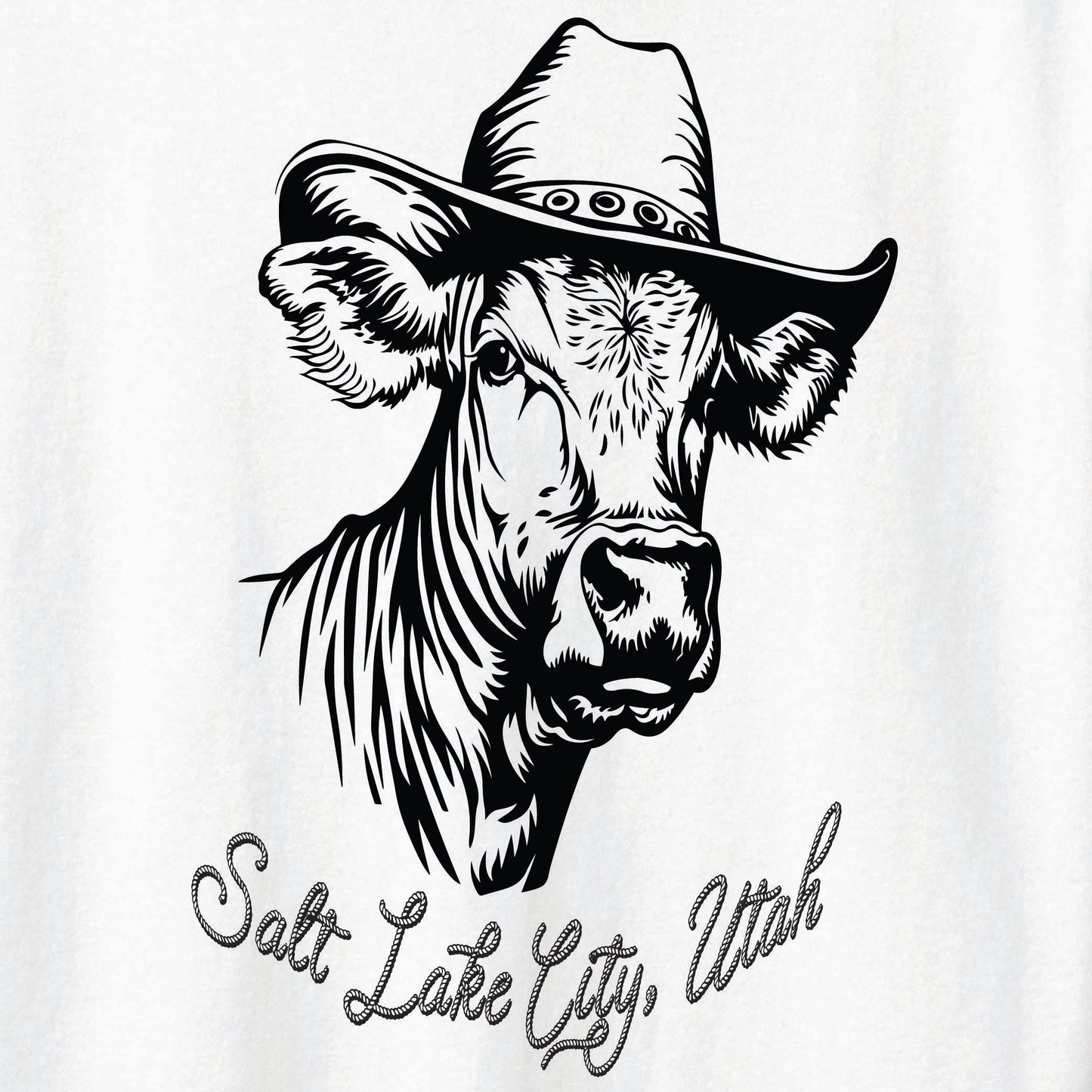 Cow Hat Tee