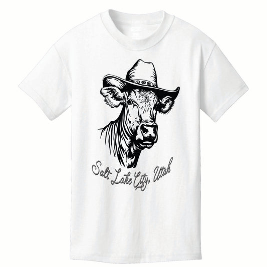 Cow Hat Tee