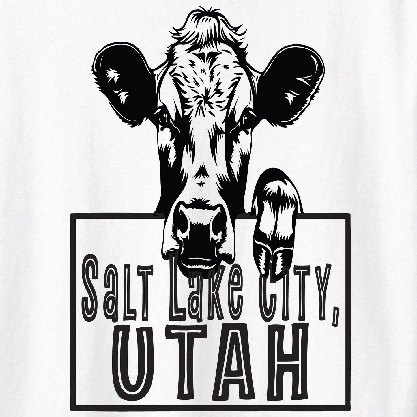 Cow On Location Tee