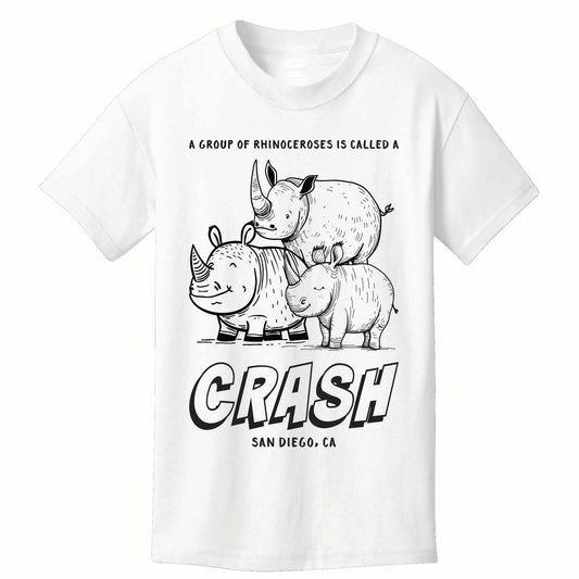 Crash of Rhinoceroses Tee