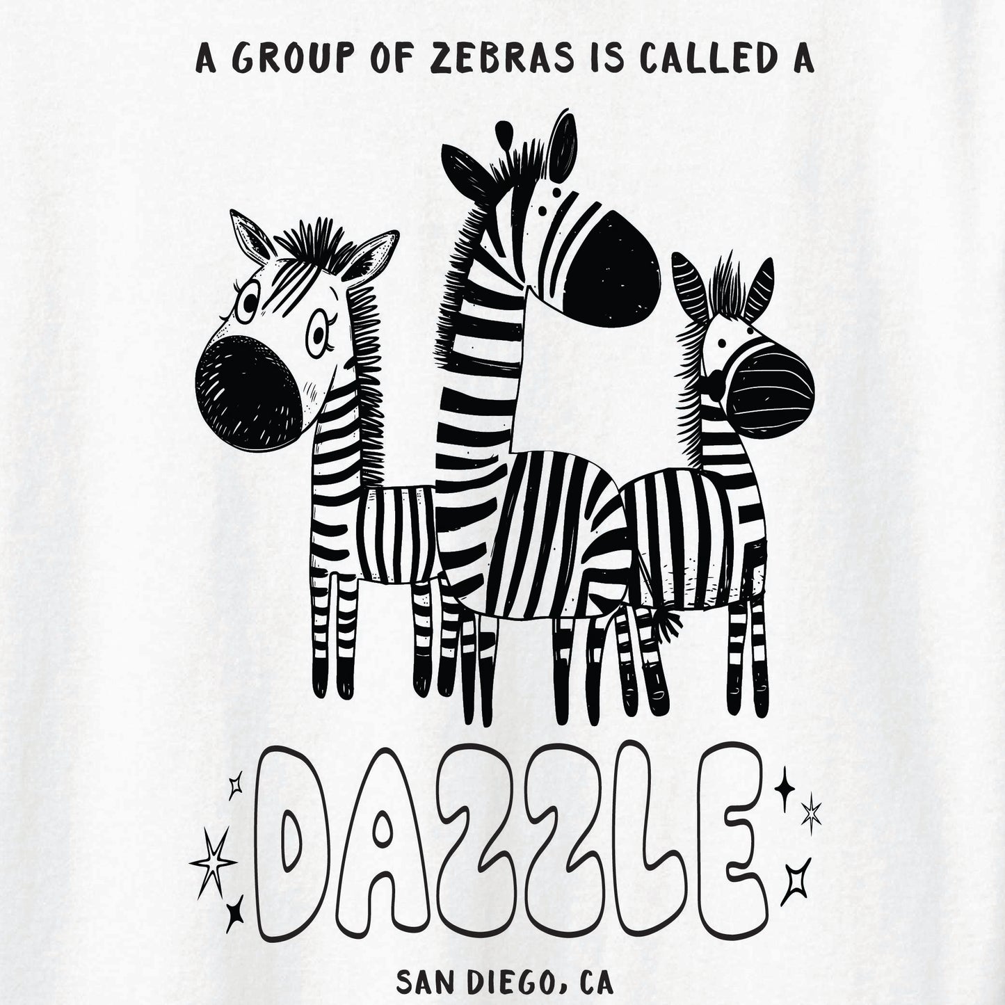 Dazzle of Zebras Tee