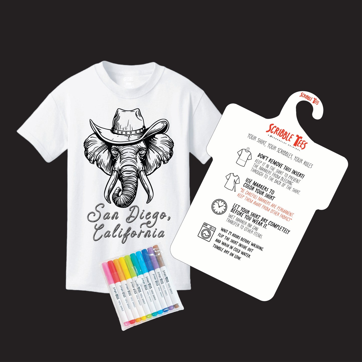 Elephant Hat Tee