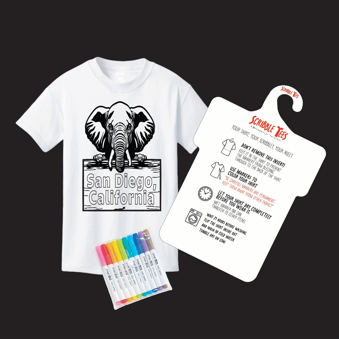 Elephant On Location Tee