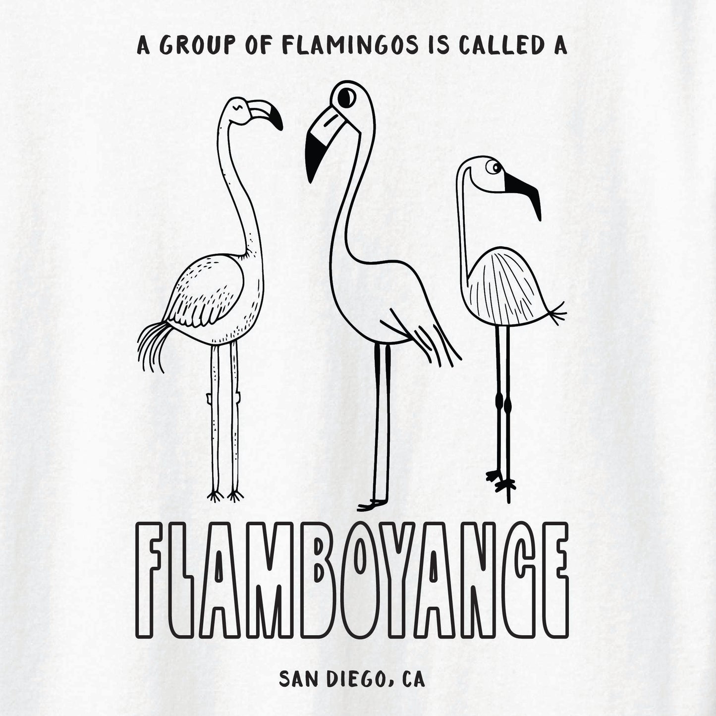 Flamboyance of Flamingos Tee