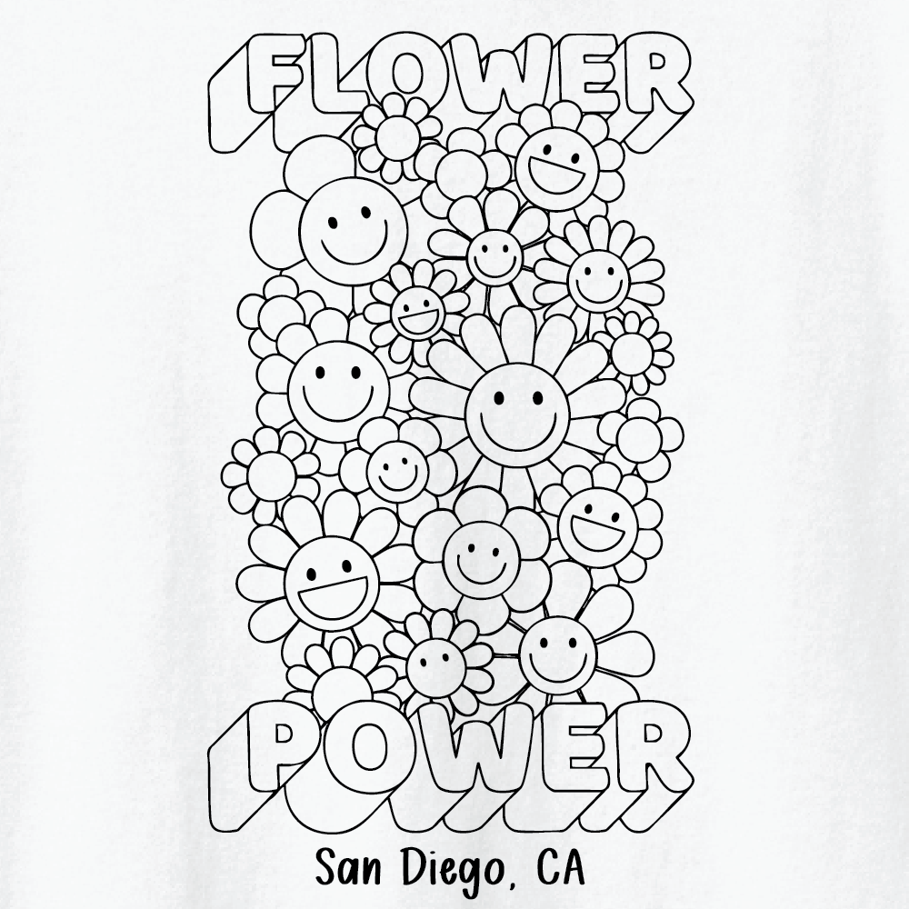 Flower Power Tee