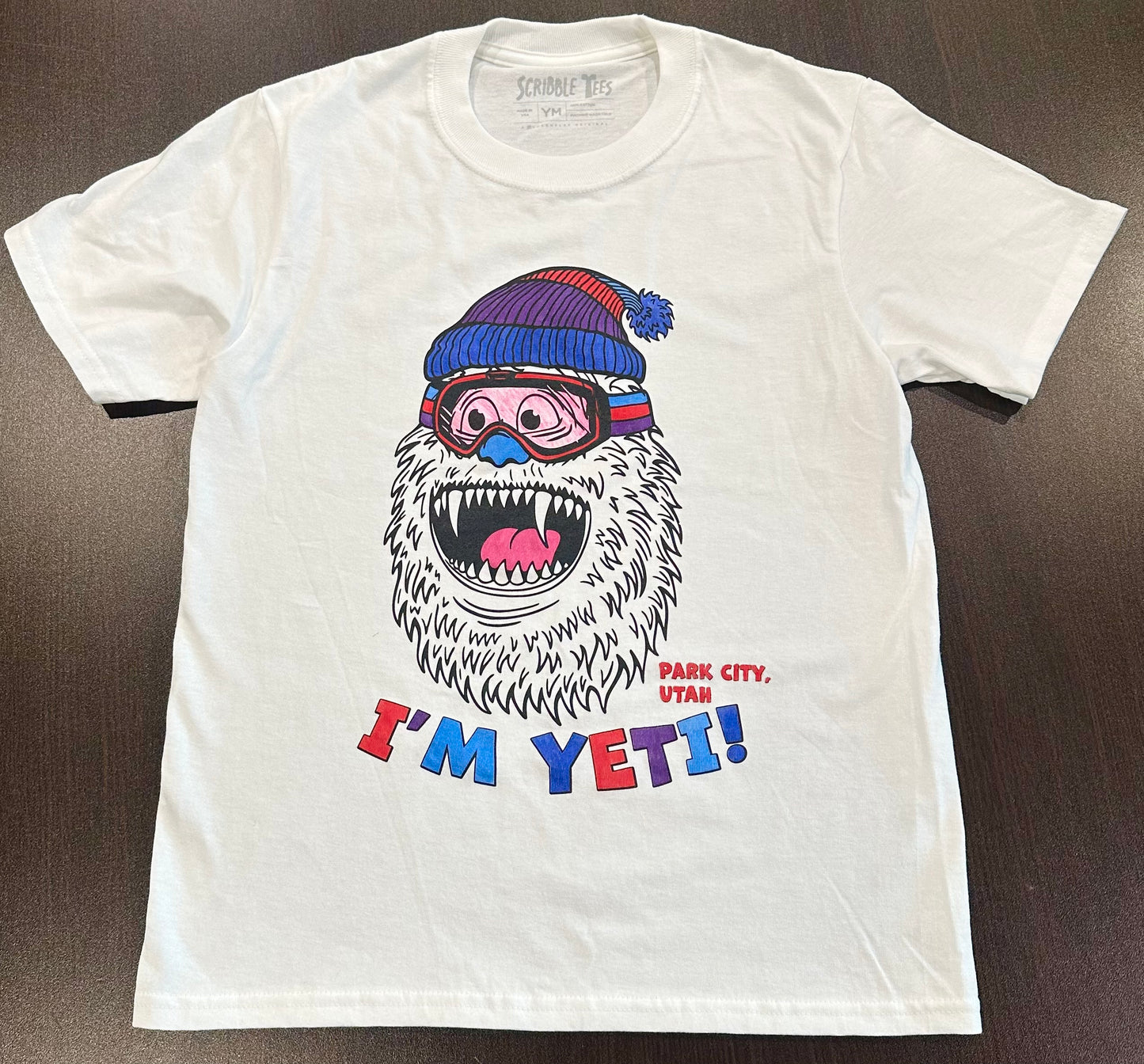 I'm Yeti Coloring Tee