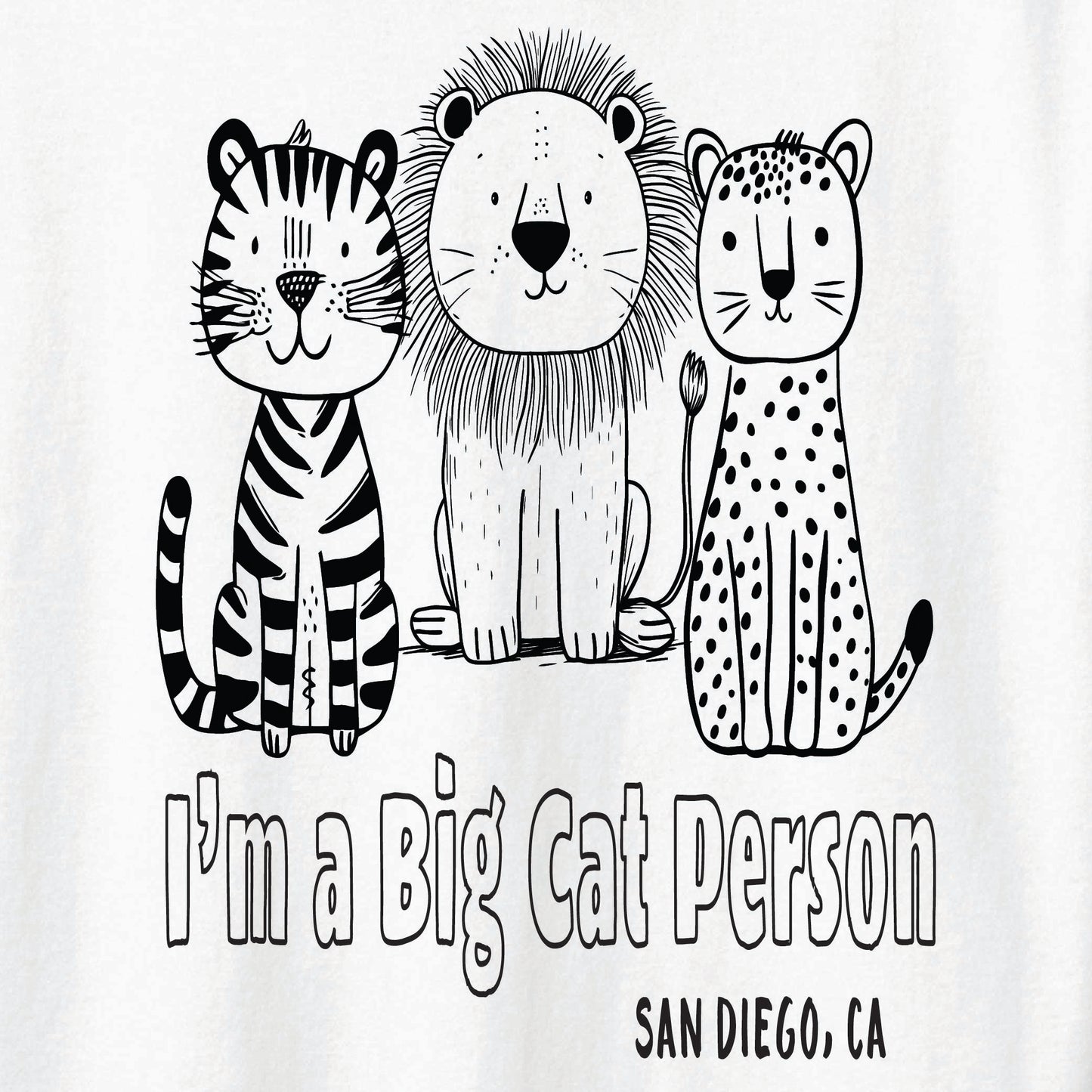 Big Cat Person Tee