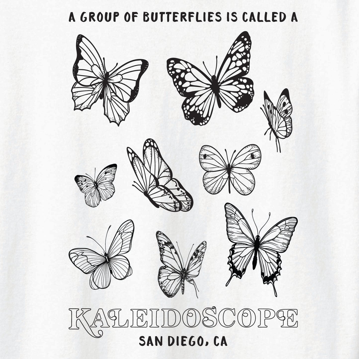 Kaleidoscope of Butterflies Tee
