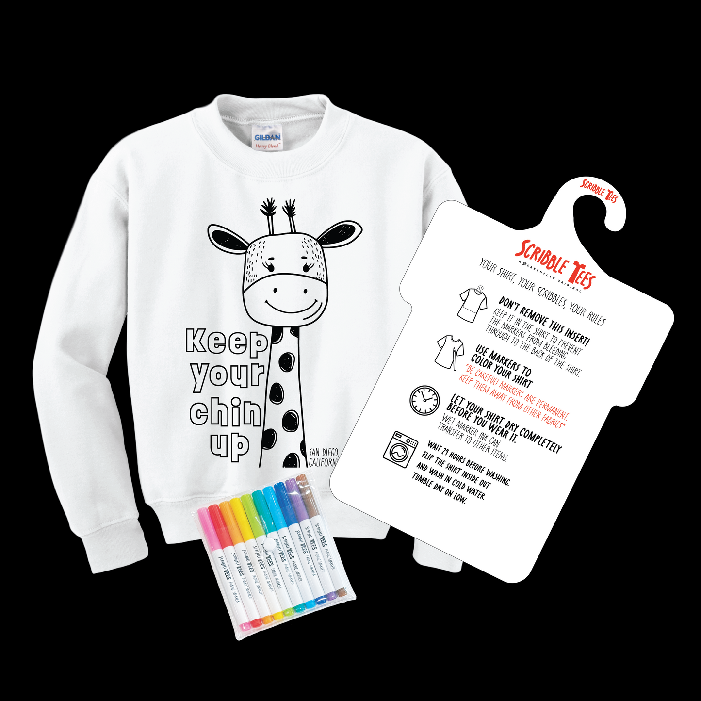 Keep Your Chin Up Crew Neck