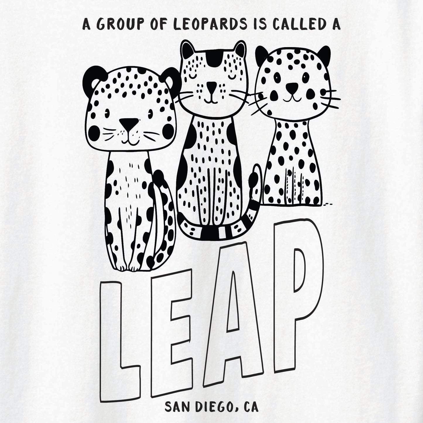 Leap of Leopards Tee