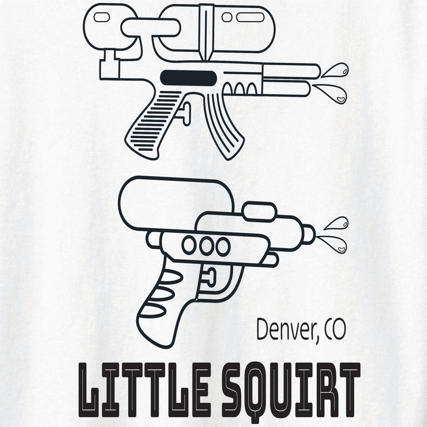 Little Squirt Coloring Tee