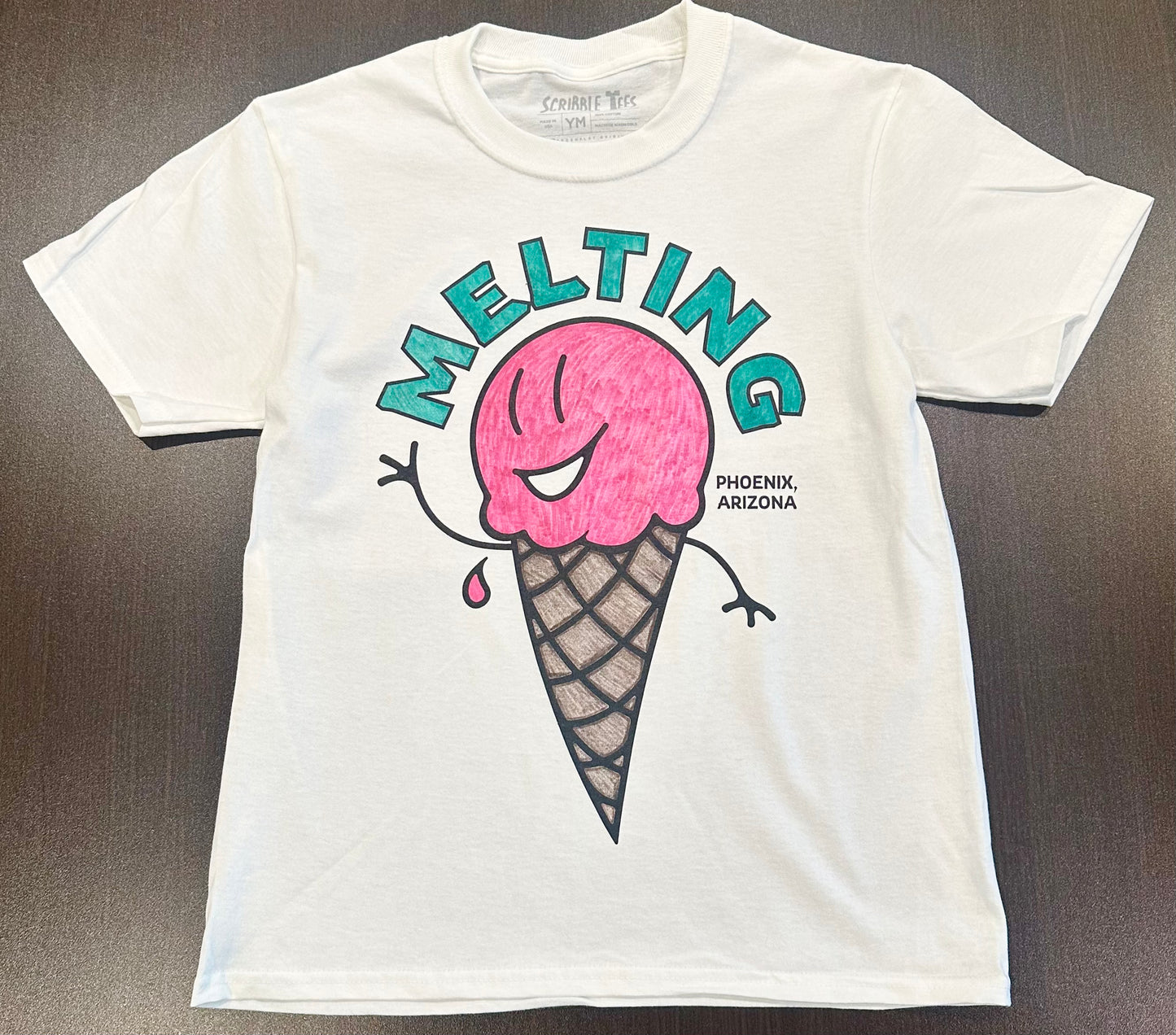 Melting Coloring Tee