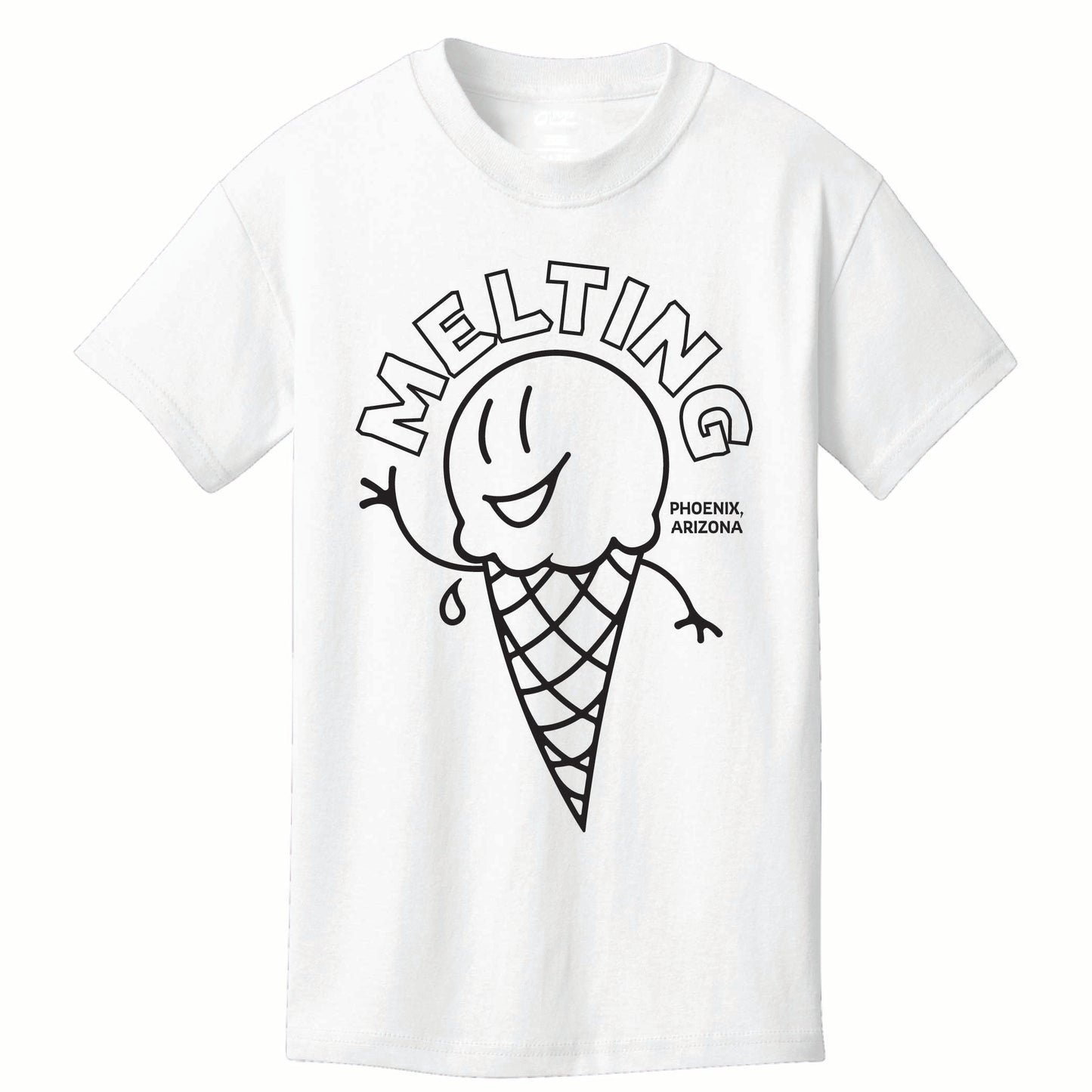 Melting Coloring Tee