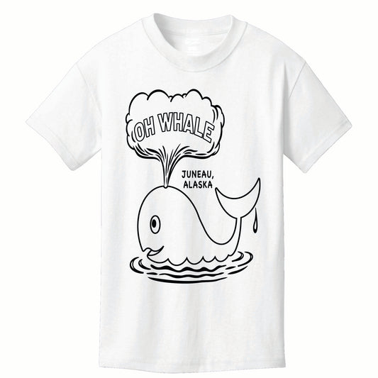 Oh Whale Coloring Tee