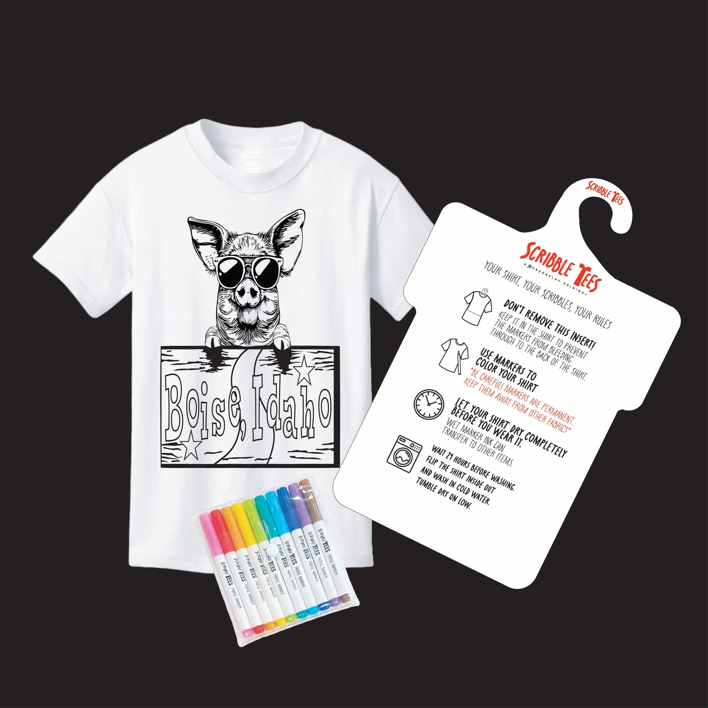 Pig On Location Tee