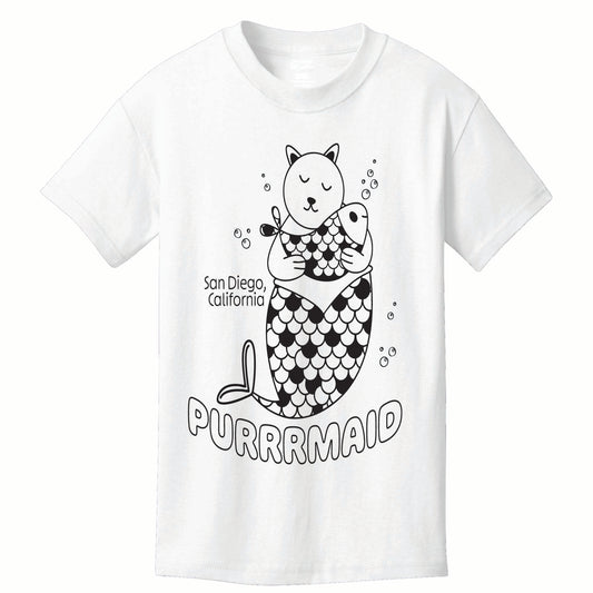 Purrrmaid Tee