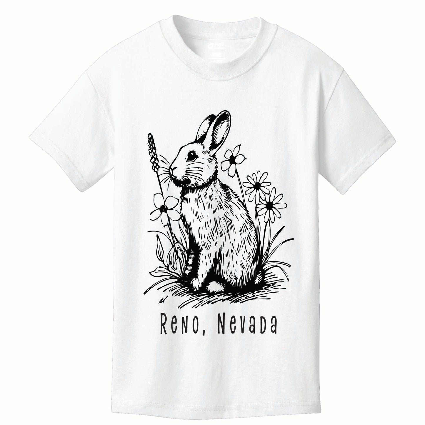 Rabbit Floral Tee