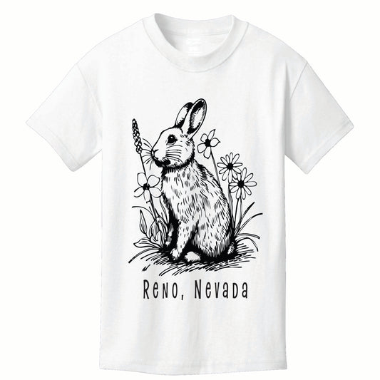 Rabbit Floral Tee