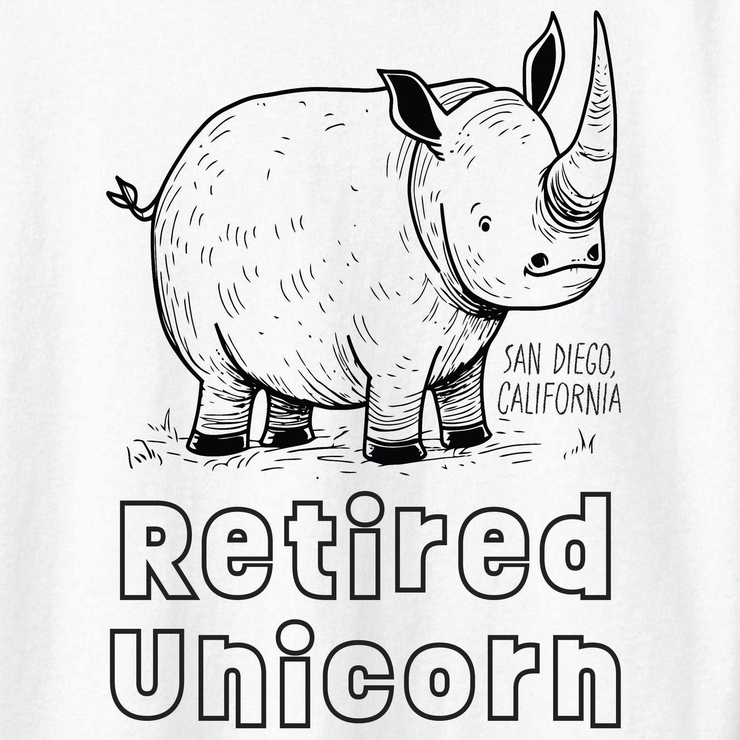 Retired Unicorn Tee