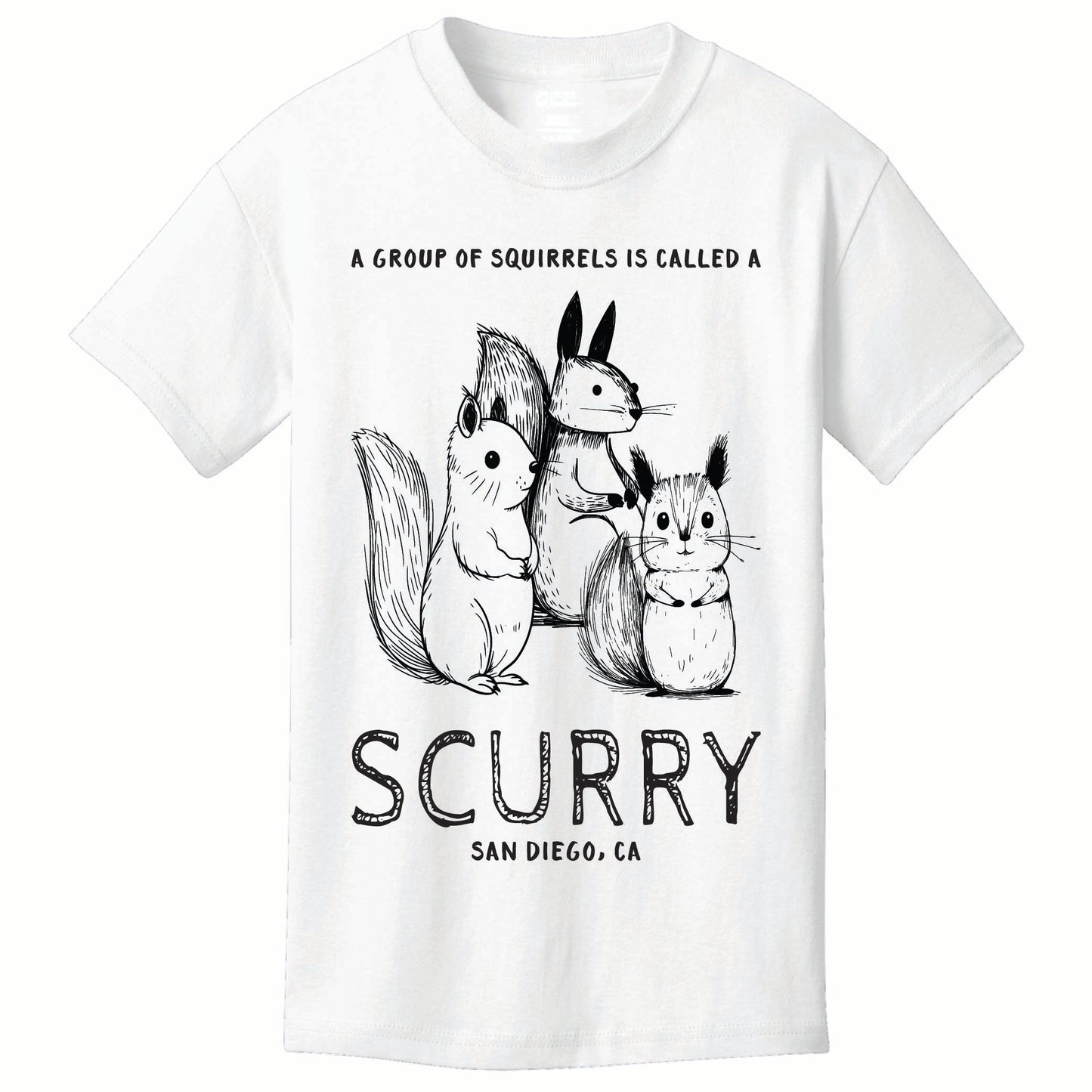 Scurry of Squirrels Tee