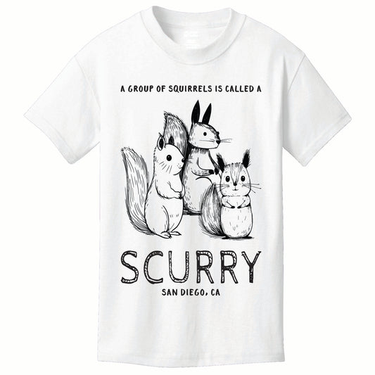 Scurry of Squirrels Tee