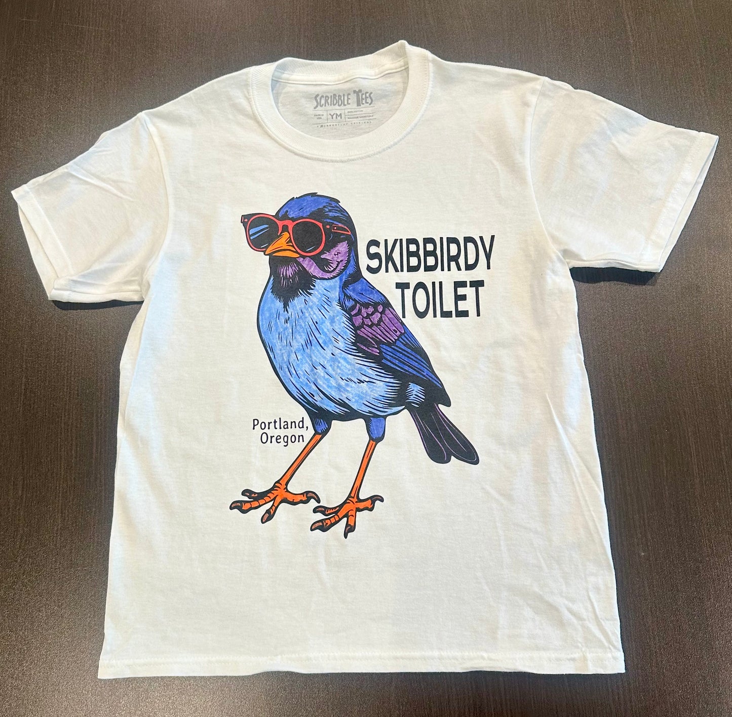 Skibbirdy Toilet Tee