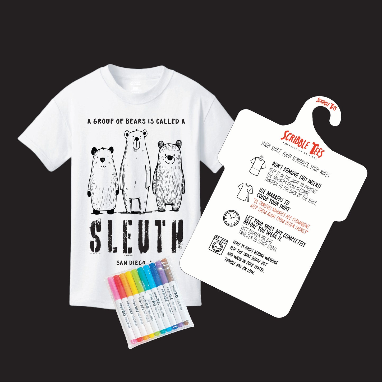 Sleuth of Bears Tee