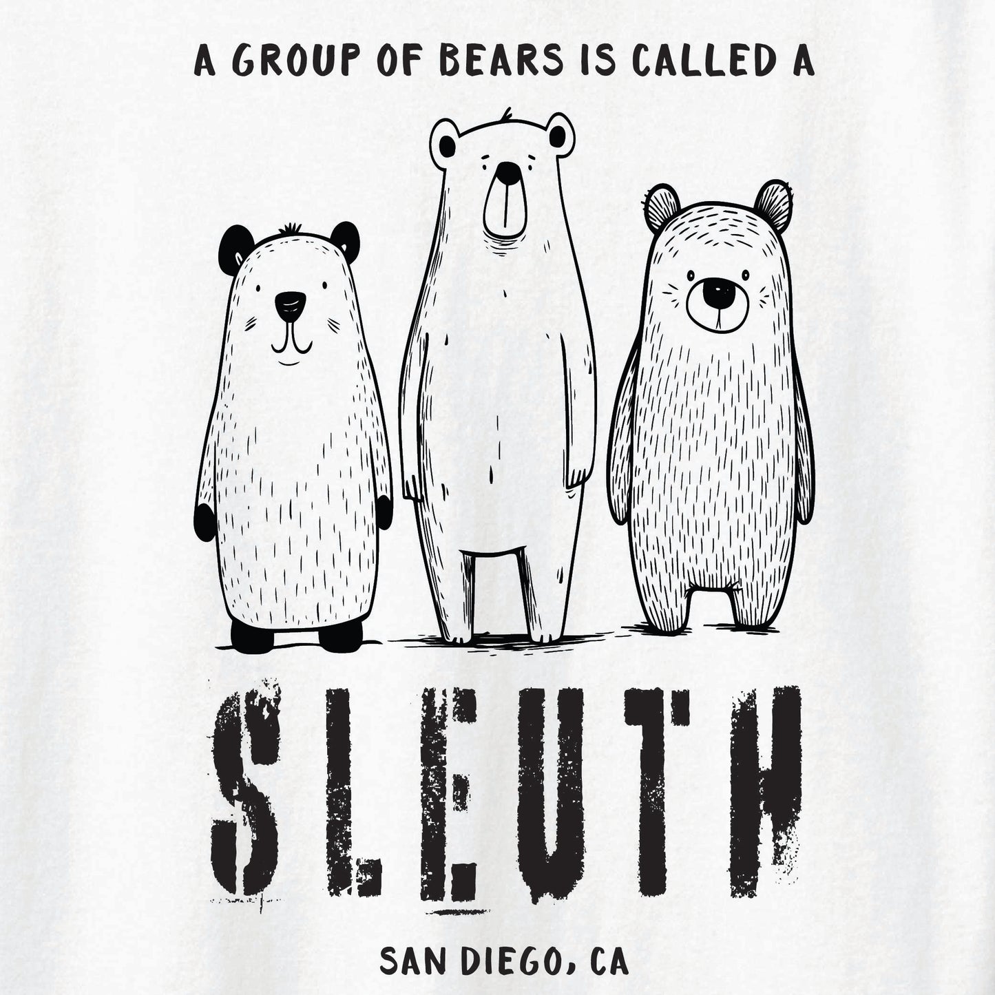 Sleuth of Bears Tee