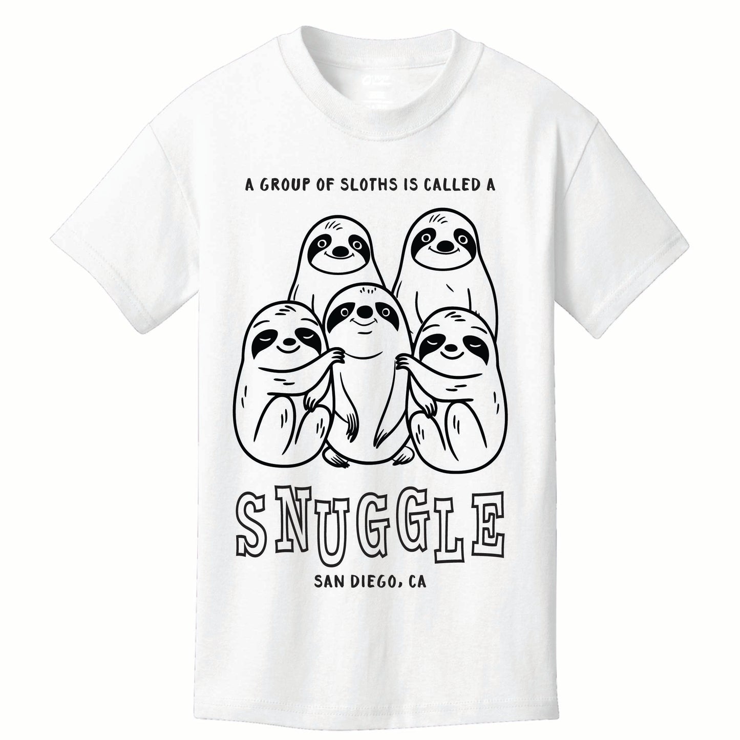 Snuggle of Sloths Tee
