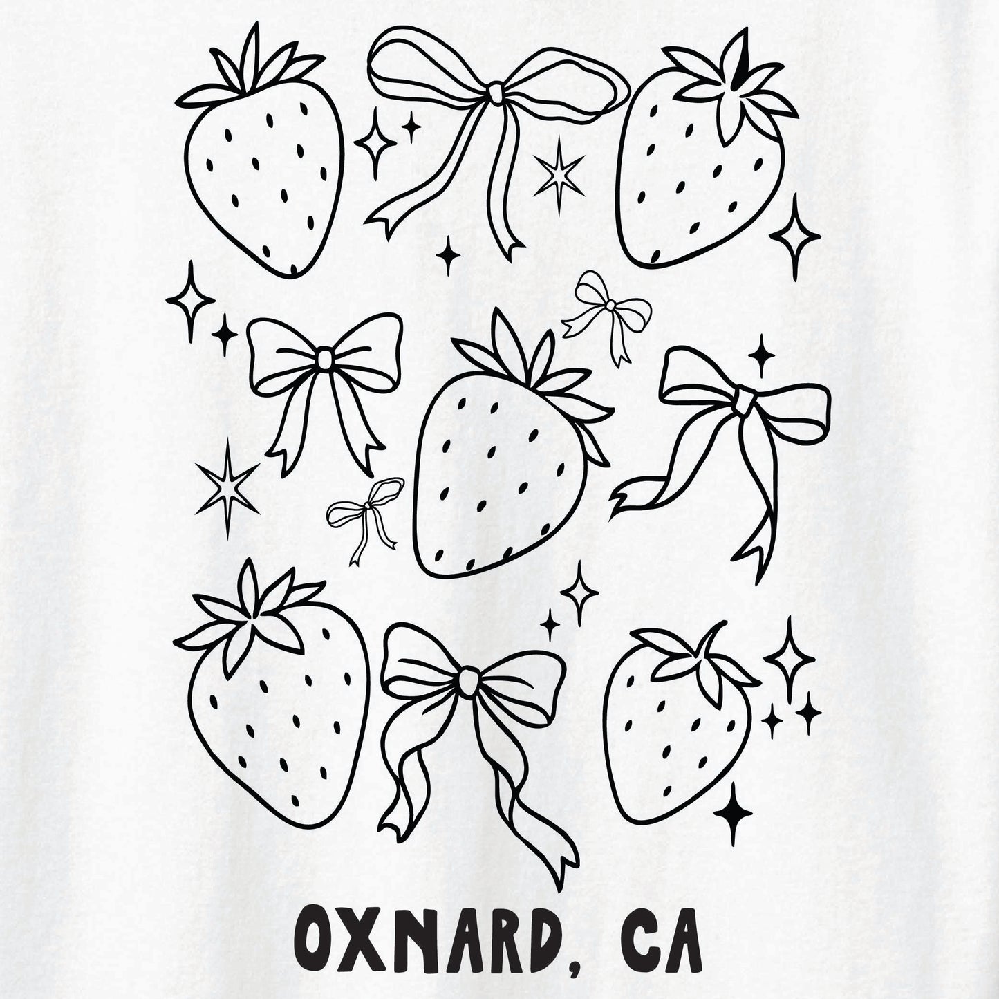 Strawberry Bows Tee