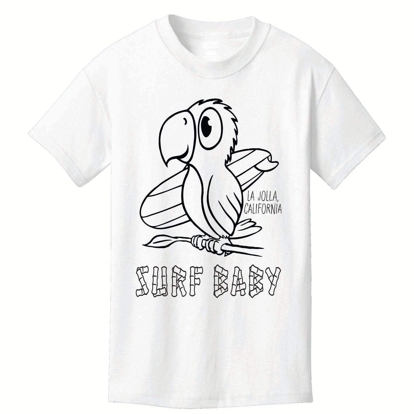 Surf Baby Coloring Tee