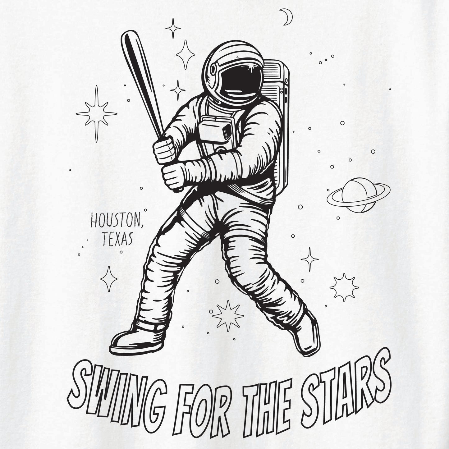 Out Of This World Coloring Tee