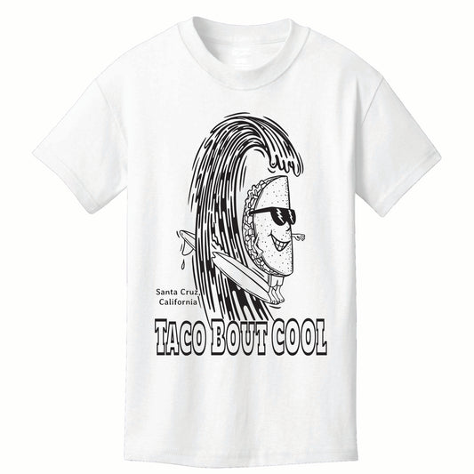 Taco Surfer Coloring Tee