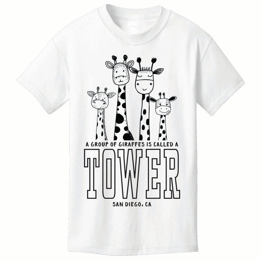 Tower of Giraffes Tee