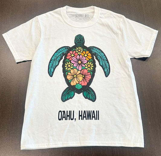 Floral Sea Turtle