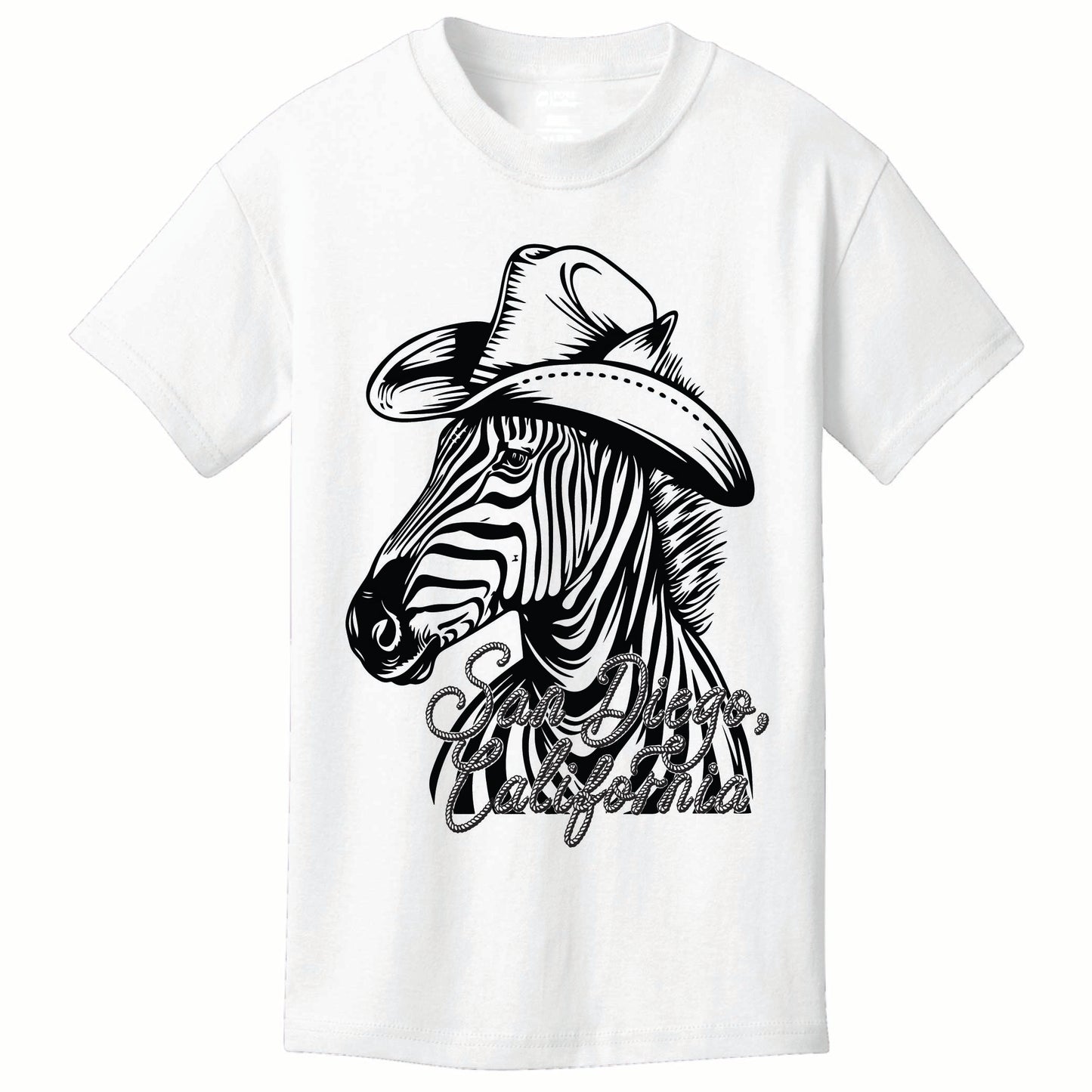 Zebra Hat Tee