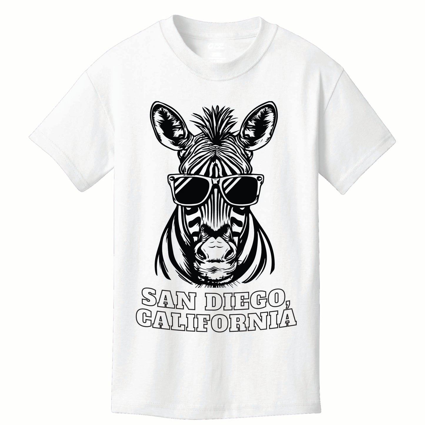 Zebra Shades Tee