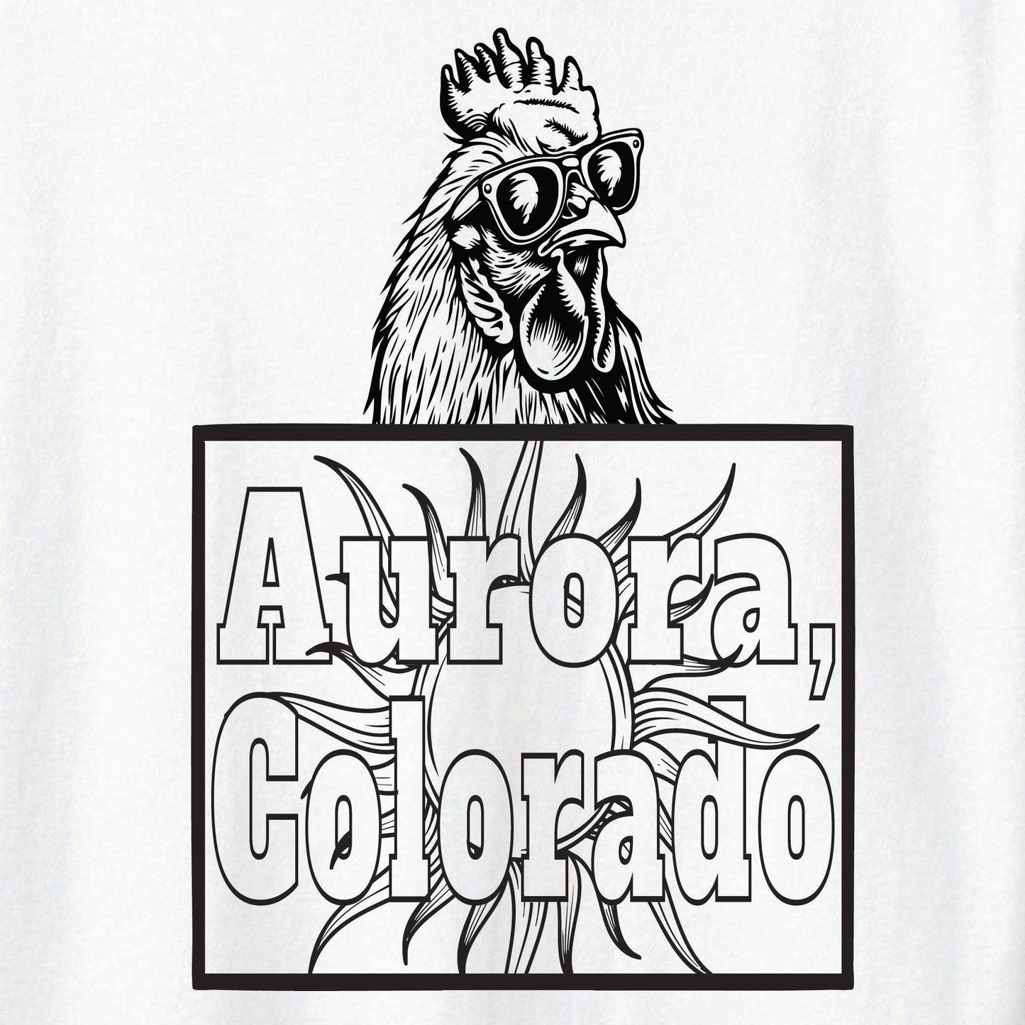 Chicken On Location Tee